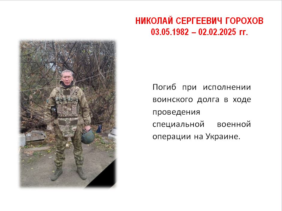 Горохов Николай Сергеевич