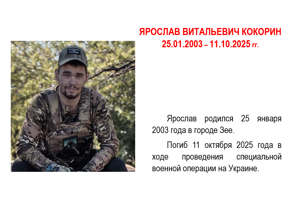 Кокорин Ярослав Витальевич