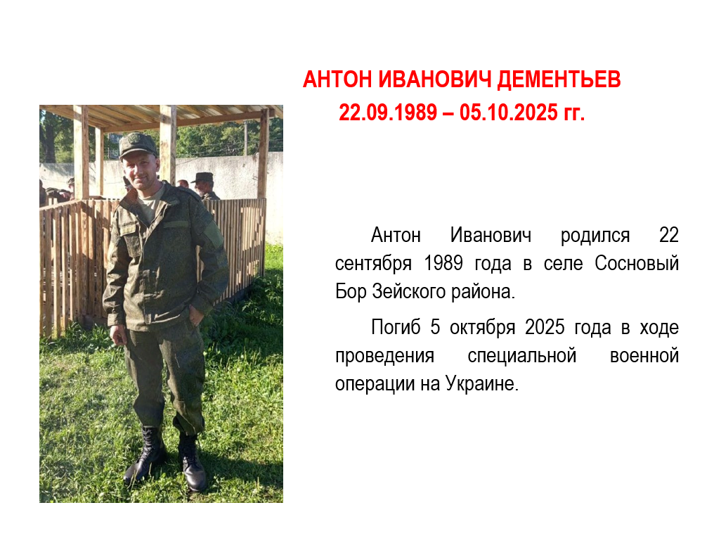 Дентьев Антон Иванович